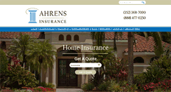 Desktop Screenshot of ahrensinsuranceagency.com